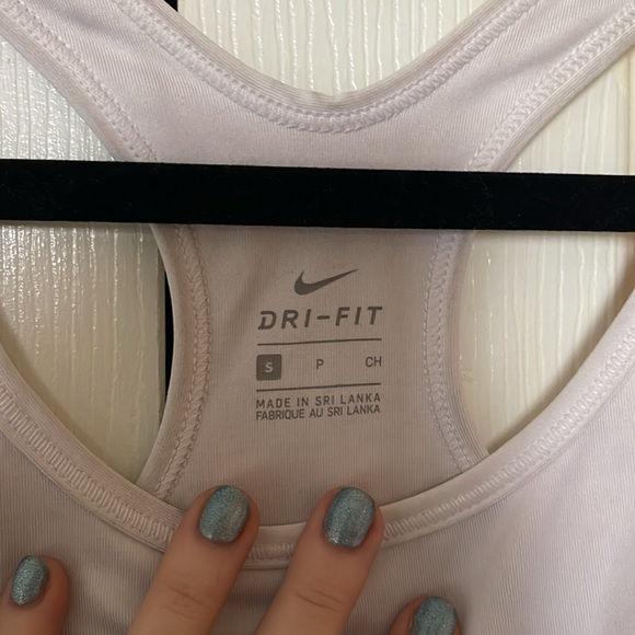 Nike White Sports Bra - Picture 2 of 3